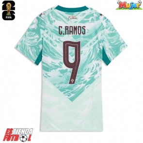 Portugal Goncalo Ramos #9 Segunda Equipación Mujer Mundial 2026 Manga Corta